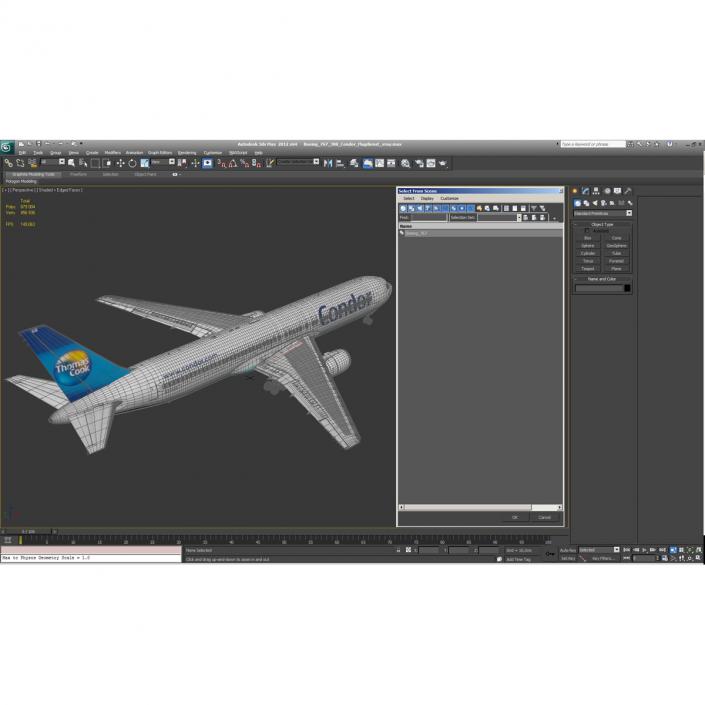 Boeing 767-300 Condor Flugdienst 3D