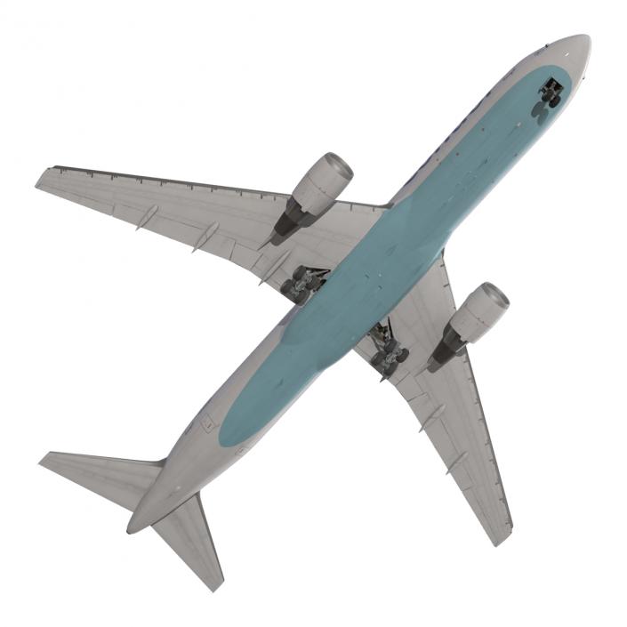 Boeing 767-300 Condor Flugdienst Rigged 3D model