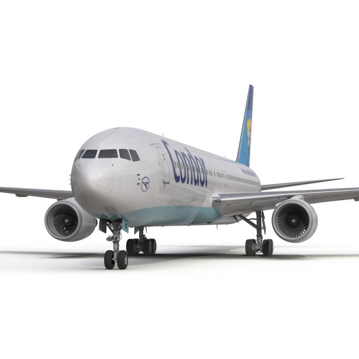 Boeing 767-300 Condor Flugdienst Rigged 3D model