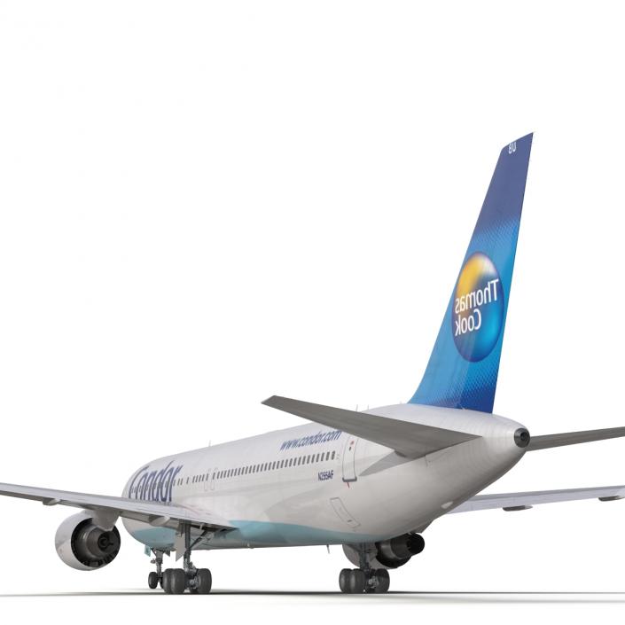 Boeing 767-300 Condor Flugdienst Rigged 3D model