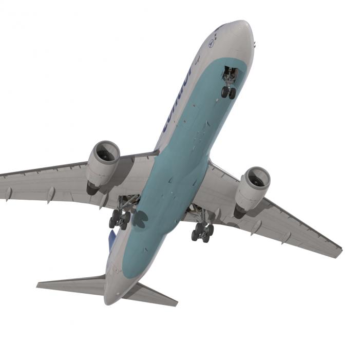 Boeing 767-300 Condor Flugdienst Rigged 3D model