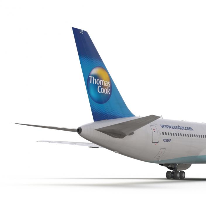 Boeing 767-300 Condor Flugdienst Rigged 3D model