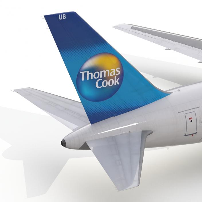 Boeing 767-300 Condor Flugdienst Rigged 3D model