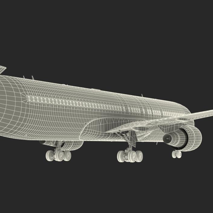 Boeing 767-300 Condor Flugdienst Rigged 3D model