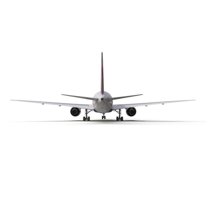 Boeing 767-300 Delta Air Lines Rigged 3D