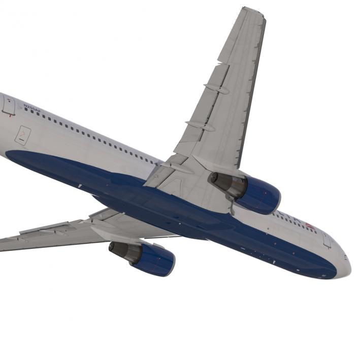 Boeing 767-300 Delta Air Lines Rigged 3D