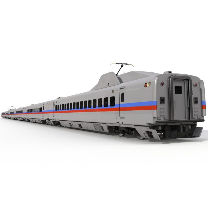 Speed Train Generic 3D model