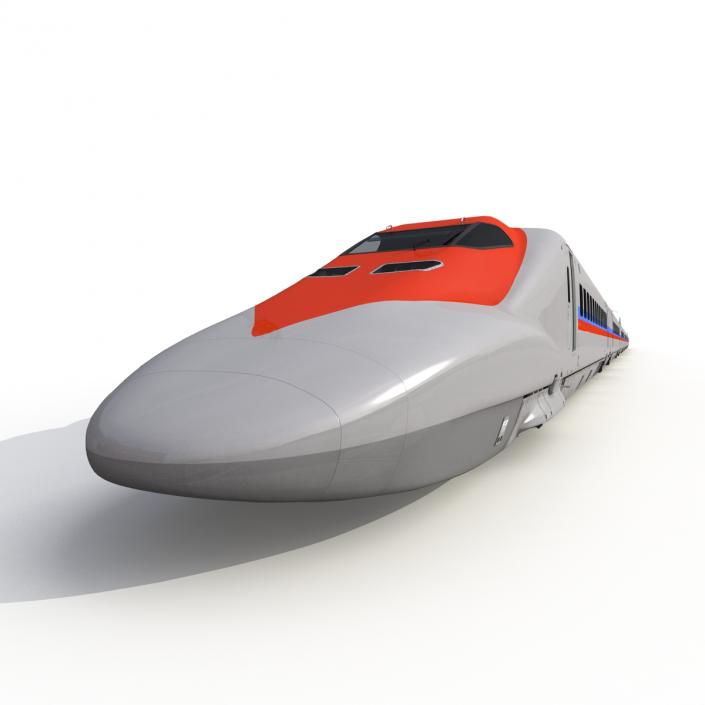 3D Speed Train Generic Rigged