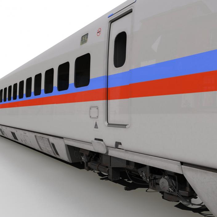 3D Speed Train Generic Rigged