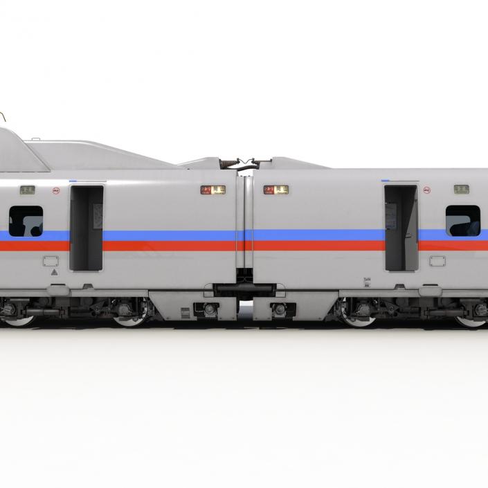 3D Speed Train Generic Rigged