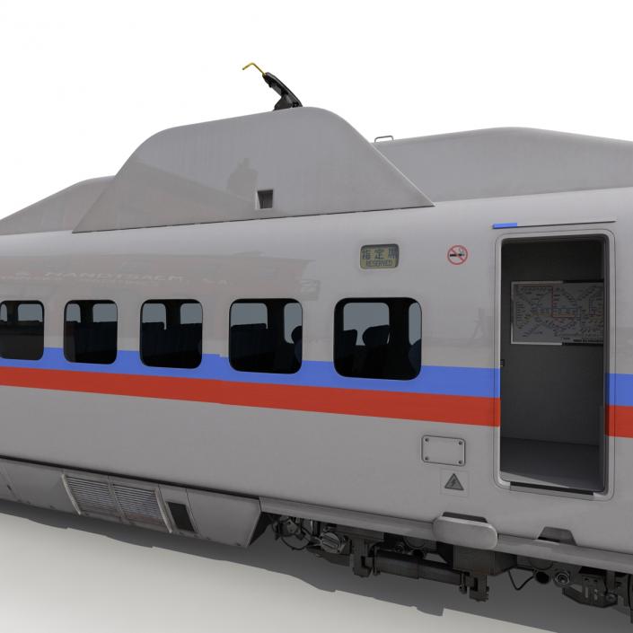 3D Speed Train Generic Rigged