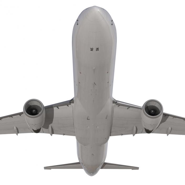 3D model Boeing 767-300F American Airlines Rigged