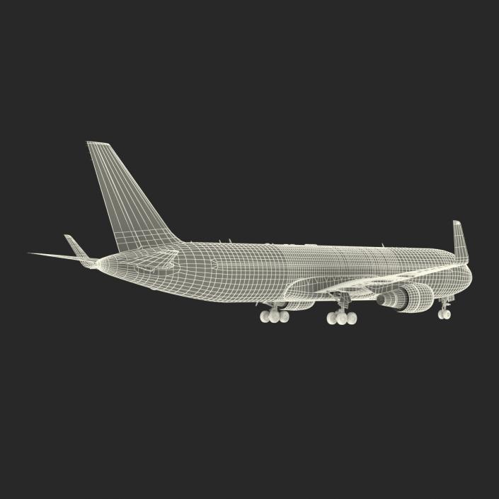 3D model Boeing 767-300F American Airlines Rigged