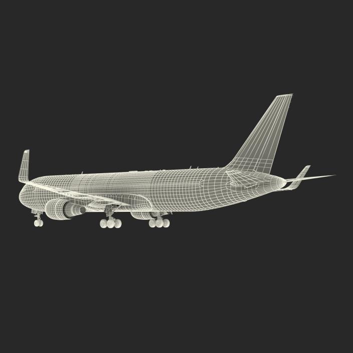 3D model Boeing 767-300F American Airlines Rigged