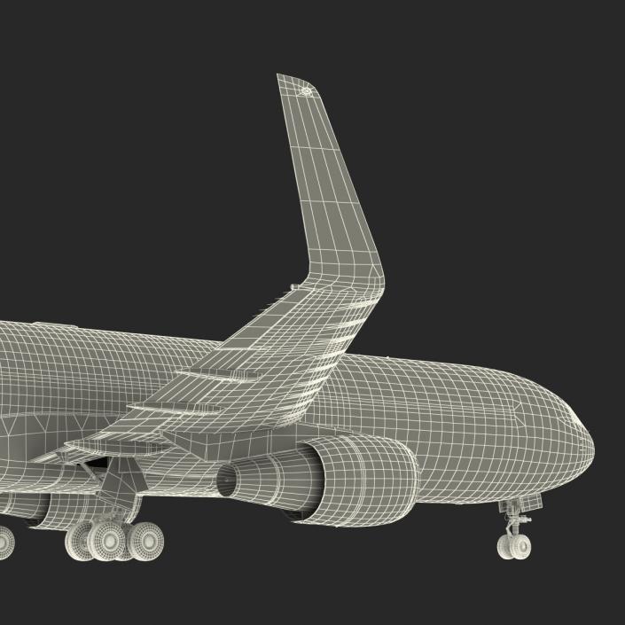 3D model Boeing 767-300F American Airlines Rigged