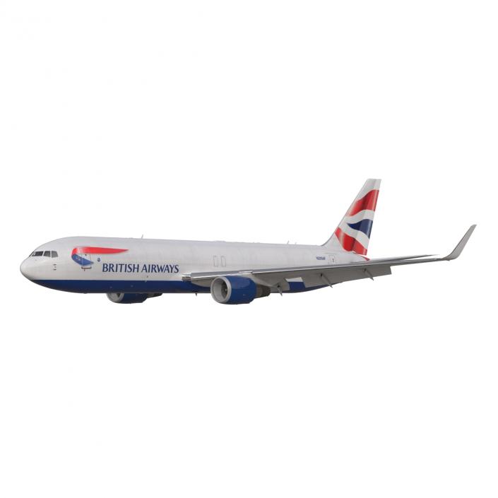 3D Boeing 767-300F British Airways