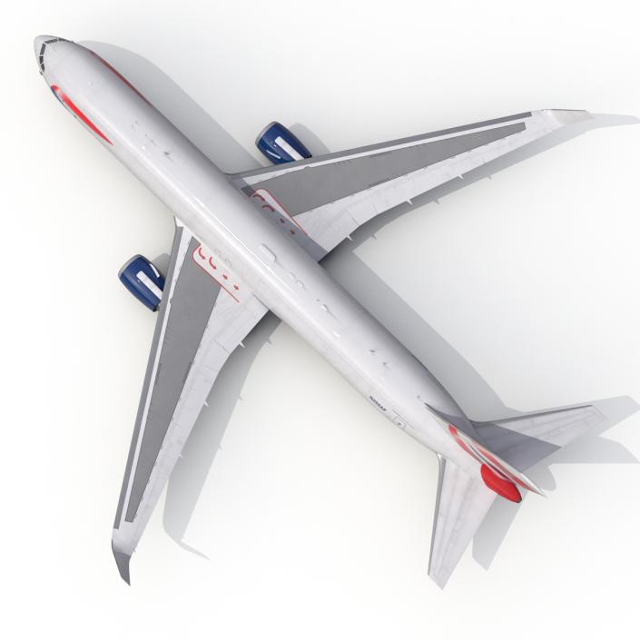 3D Boeing 767-300F British Airways