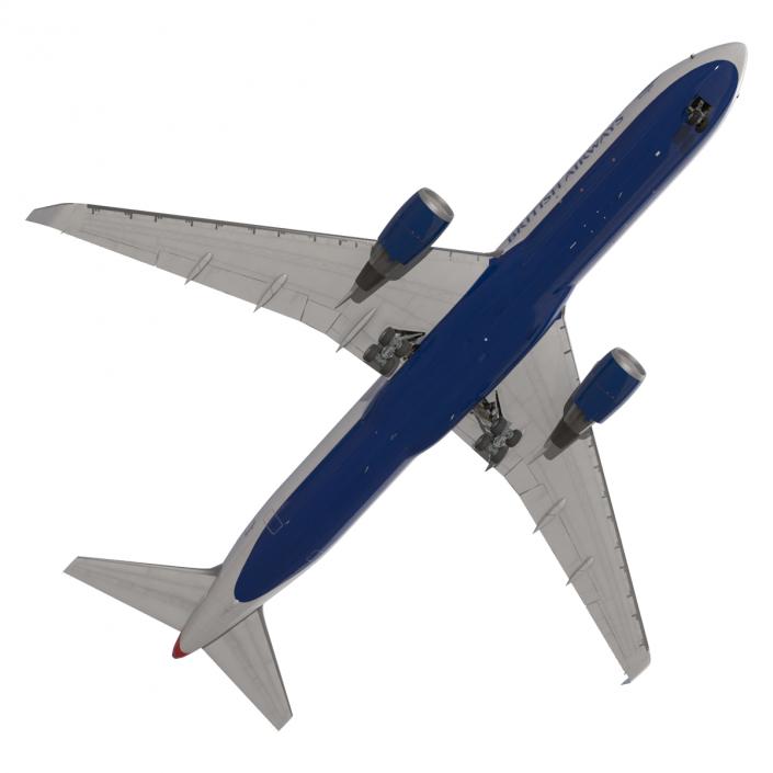 3D Boeing 767-300F British Airways