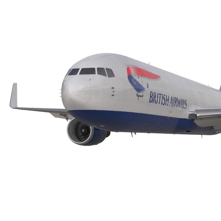 3D Boeing 767-300F British Airways