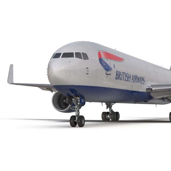 3D Boeing 767-300F British Airways