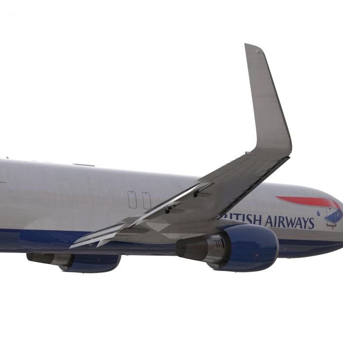 3D Boeing 767-300F British Airways