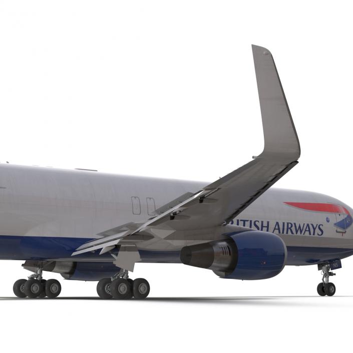 3D Boeing 767-300F British Airways