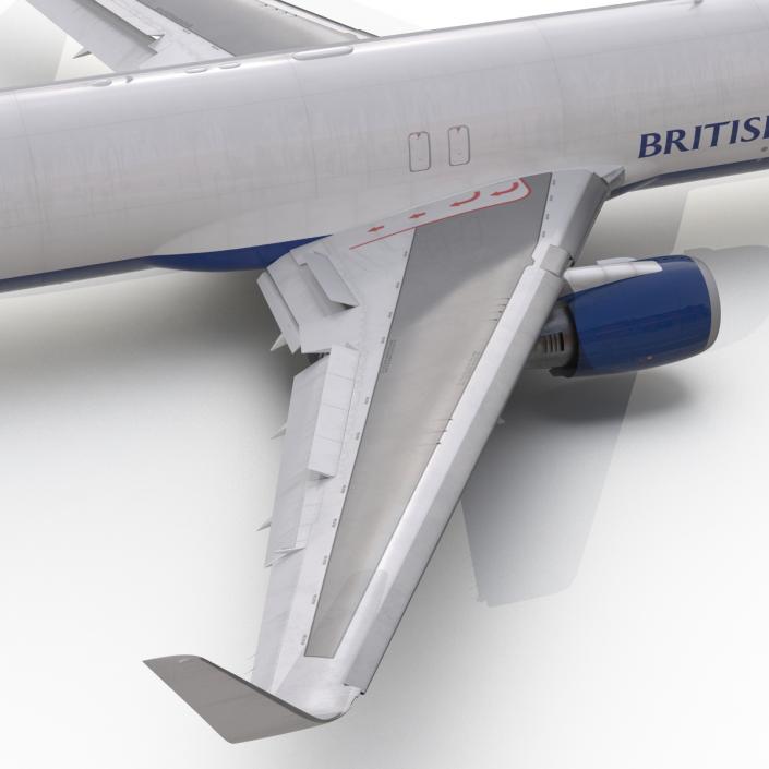 3D Boeing 767-300F British Airways