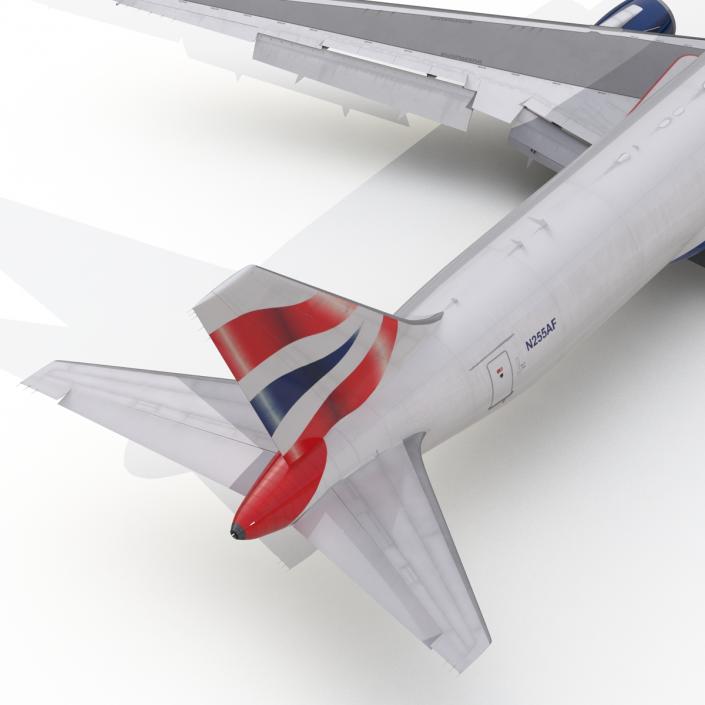 3D Boeing 767-300F British Airways