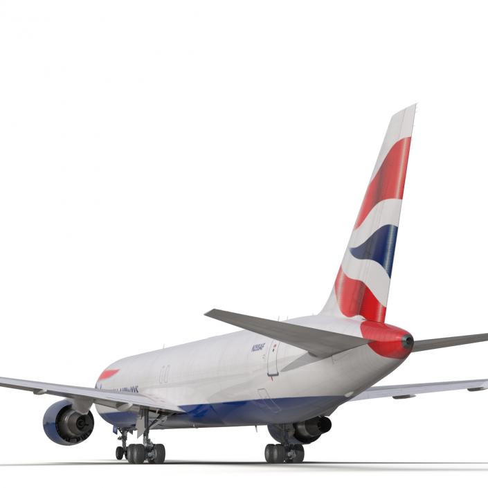 3D Boeing 767-300F British Airways