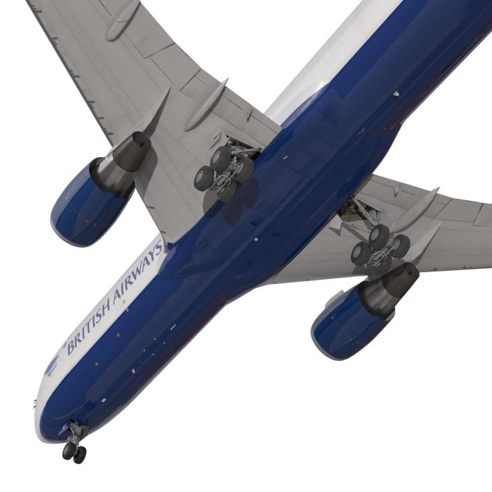 3D Boeing 767-300F British Airways