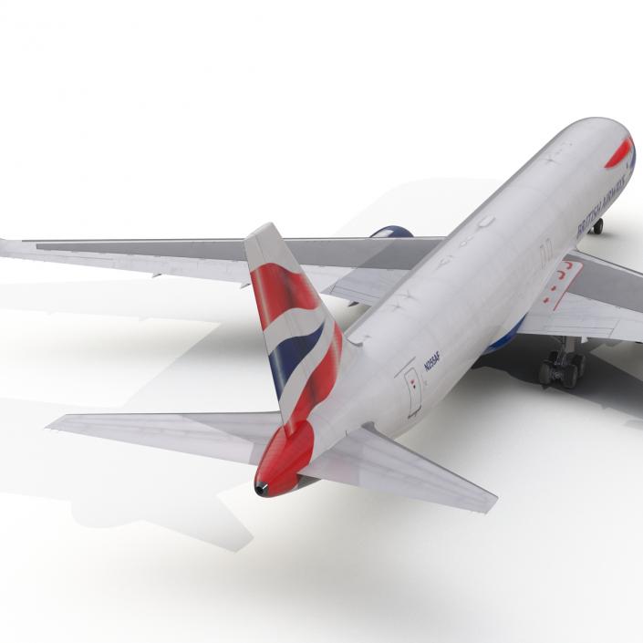 3D Boeing 767-300F British Airways