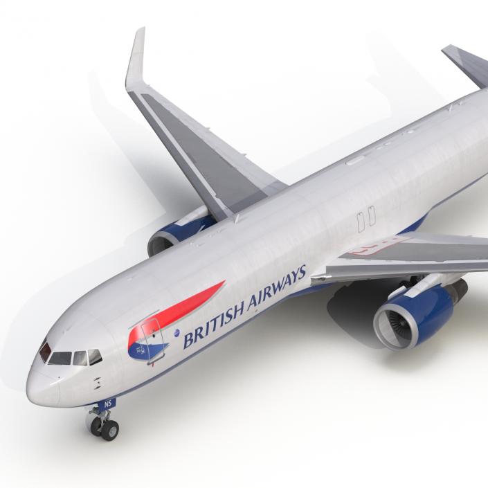 3D Boeing 767-300F British Airways