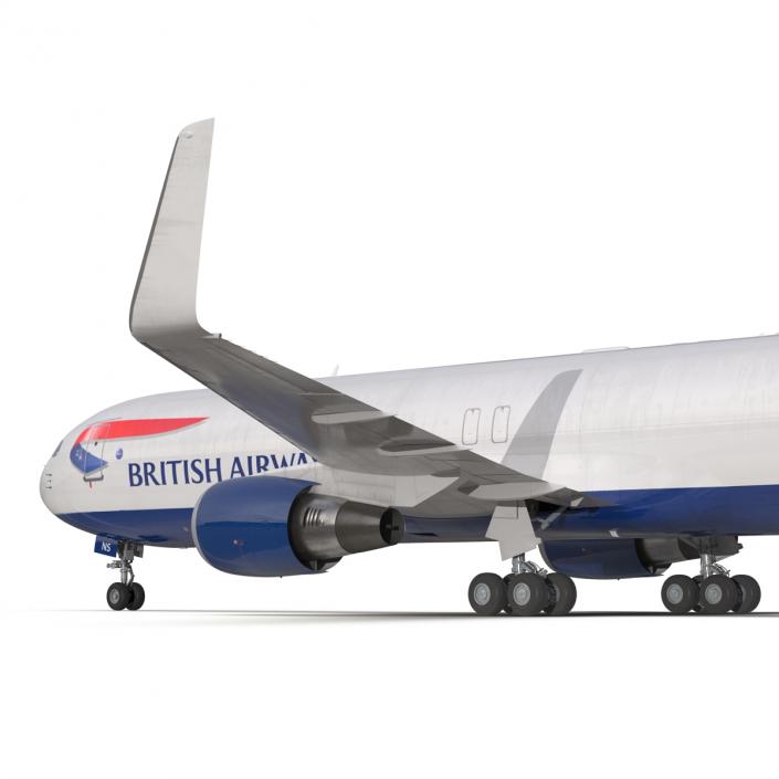 3D Boeing 767-300F British Airways