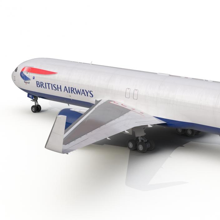 3D Boeing 767-300F British Airways