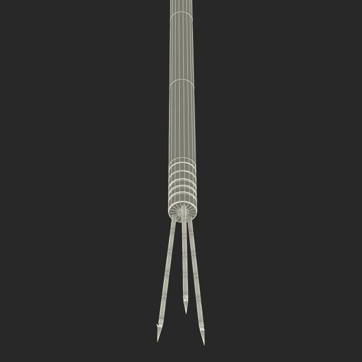 3D Underwater Pole Spear 2 model