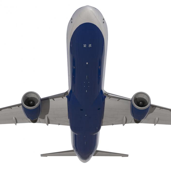 3D Boeing 767-300F British Airways Rigged model