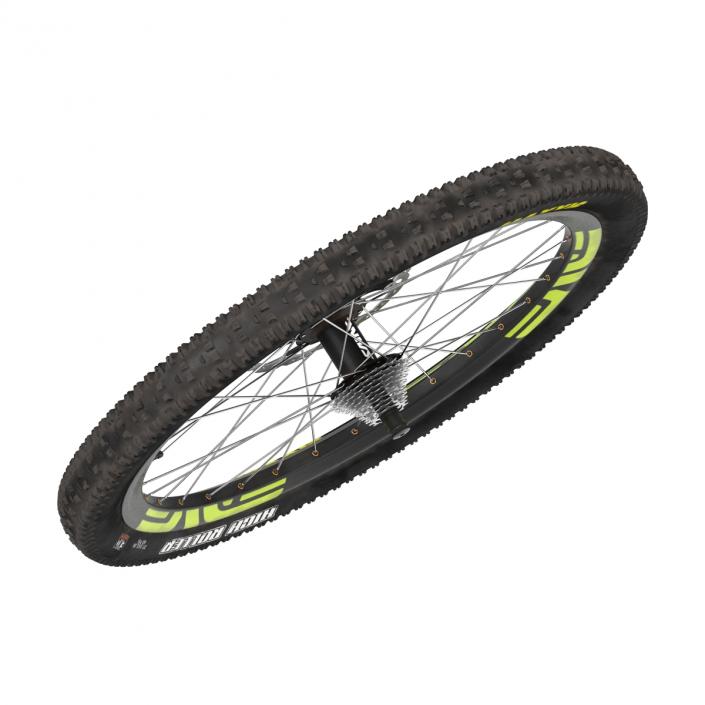 3D Bicycle Back Wheel model