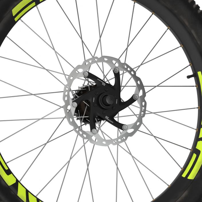 3D Bicycle Back Wheel model