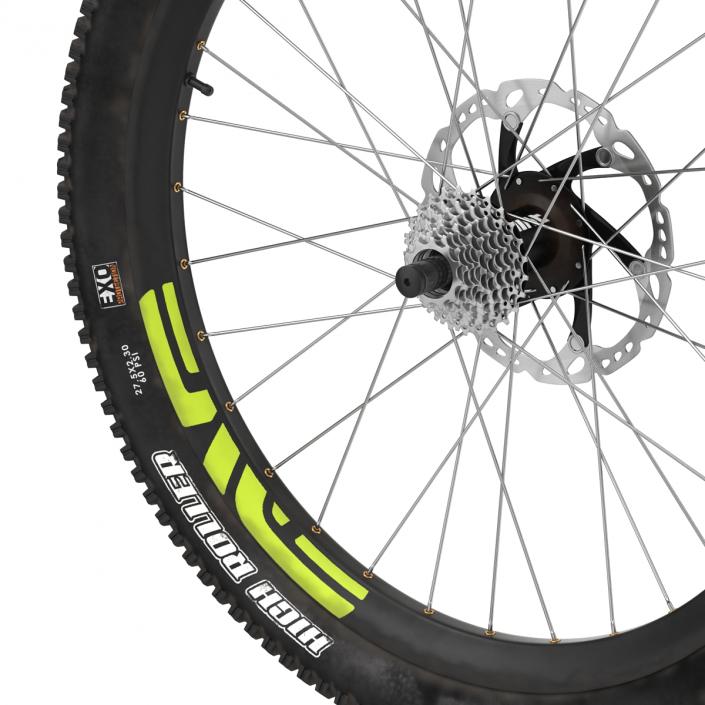 3D Bicycle Back Wheel model