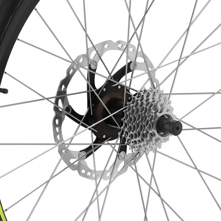 3D Bicycle Back Wheel model