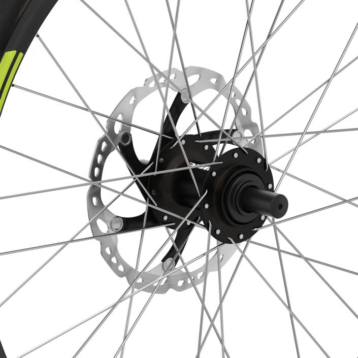 Bicycle Front Wheel 3D model