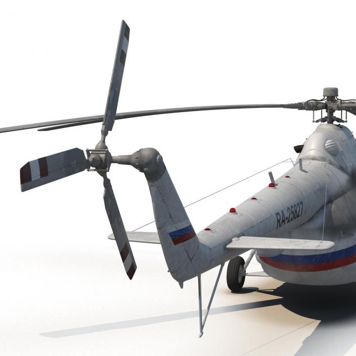 3D model Mil Mi-8 Hip Russian Medium Transport Helicopter Rigged