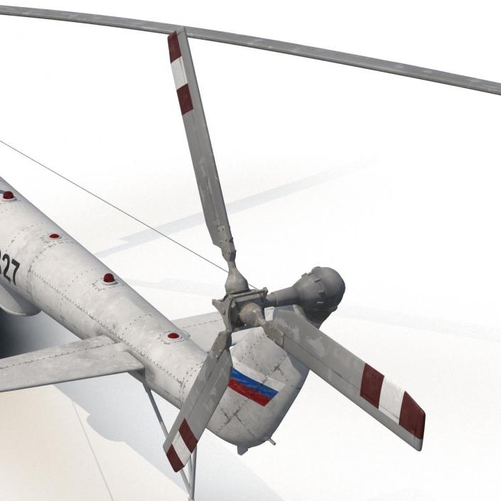 3D model Mil Mi-8 Hip Russian Medium Transport Helicopter Rigged