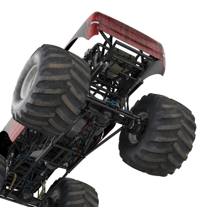 3D Monster Truck Generic 2 model