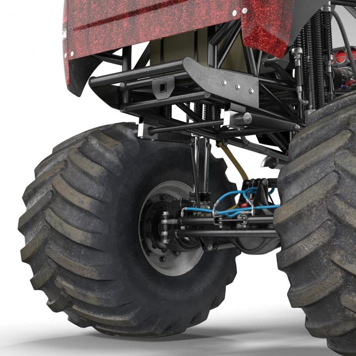 3D Monster Truck Generic 2 model