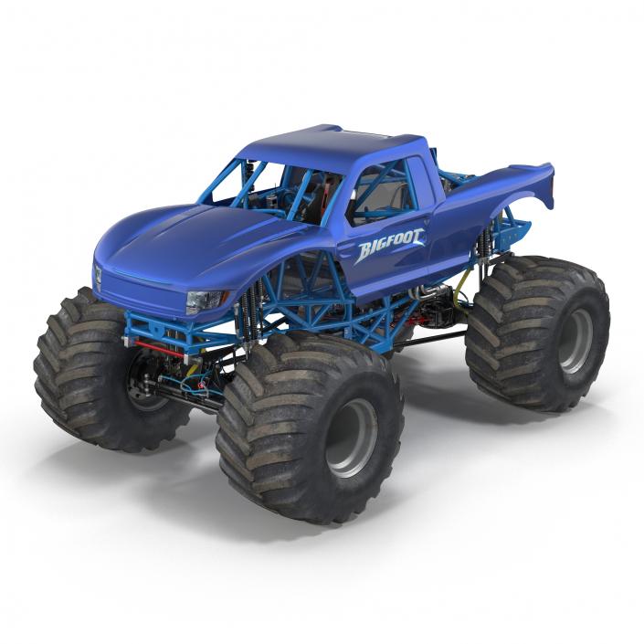 Monster Truck Bigfoot Generic 3D model