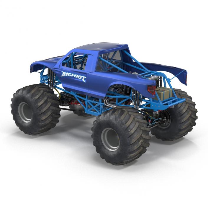 Monster Truck Bigfoot Generic 3D model