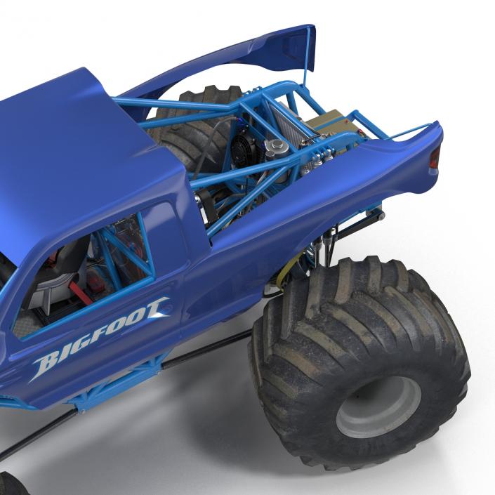 Monster Truck Bigfoot Generic 3D model