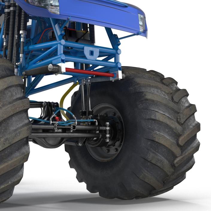 Monster Truck Bigfoot Generic 3D model