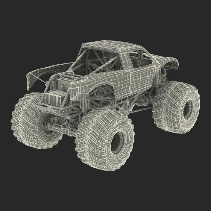 Monster Truck Bigfoot Generic 3D model